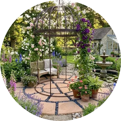 Wrought Iron Garden Accessories