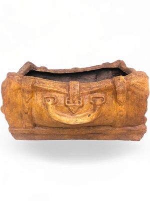 Travel Suitcase Planter Honeyclay - L660mm x H250mm x W530mm - 30kg