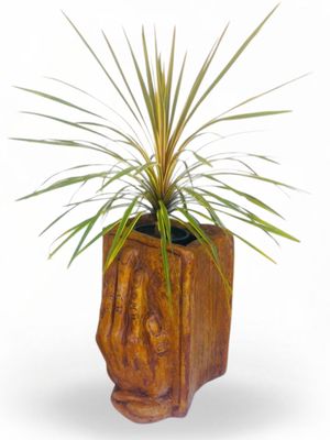 Holding Hands Book Planter Honeyclay Finish - L410mm x W400mm x H470mm - 26kg Holding Hands Book Planter Honeyclay Finish - L410mm x W400mm x H470mm - 26kg