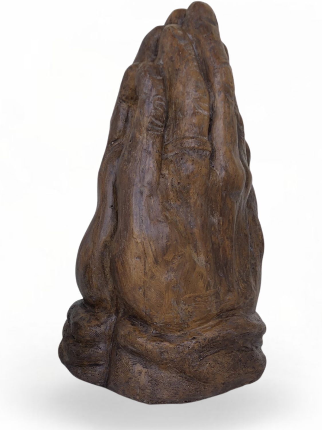 Prayer Hands Upright Honeyclay Finish - L700mm x W480mm - 29kg