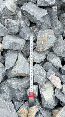 BULK Black Dump Rock Large Stone 50 bags size 300x600mm Stone sizing from 100mm-300+mm Bags 18-20kg per bag
