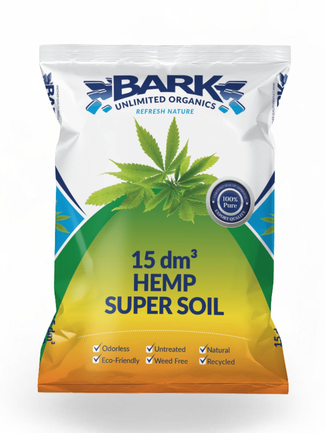 Bark Unlimited "Hemp Super Soil" 15dm³
