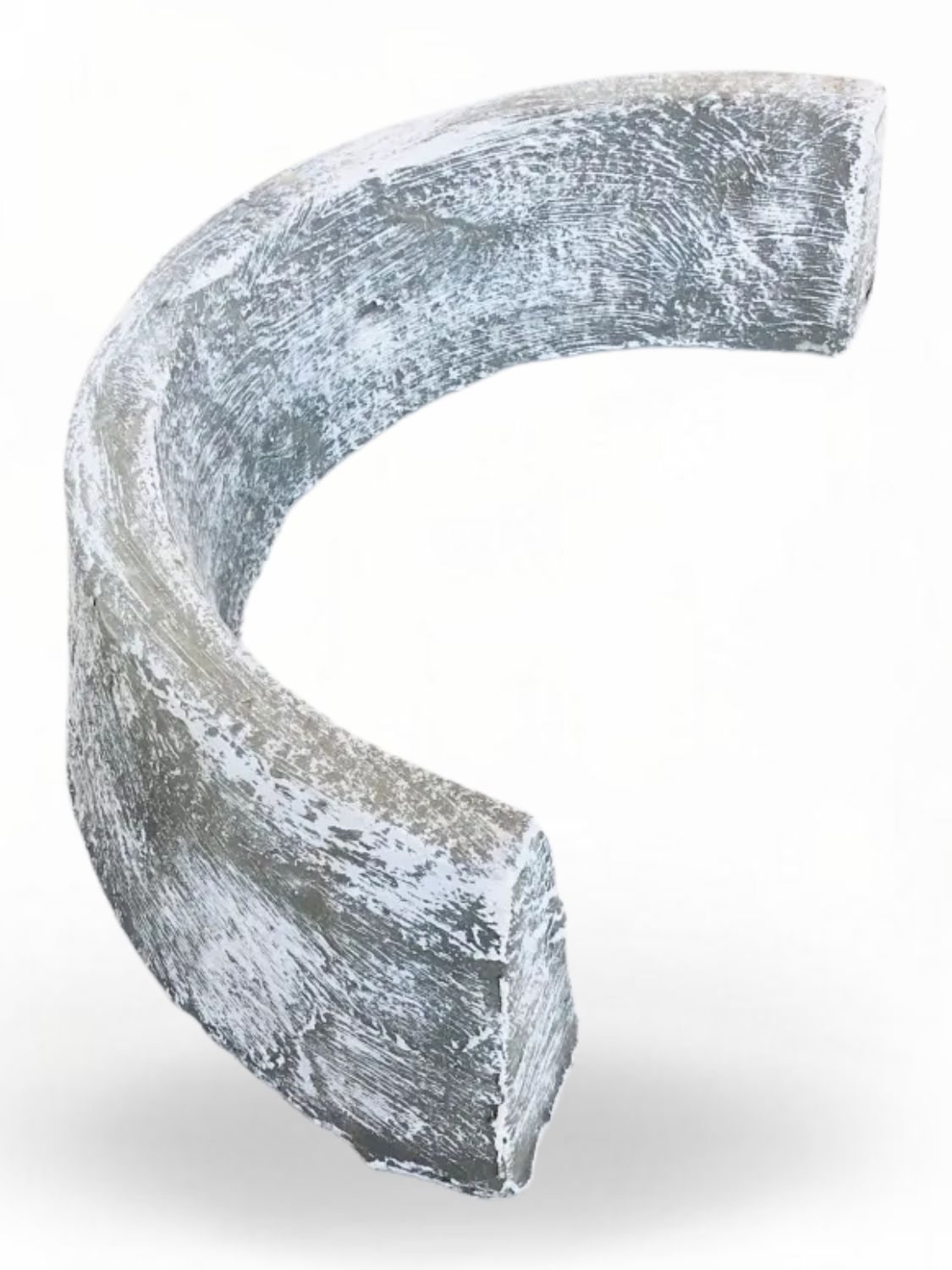 Tree Ring Medium Half Whitewash Finish  W:520mm 11kg