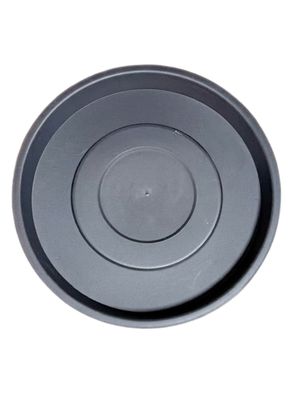 Plastic Saucer Black Width:25cm