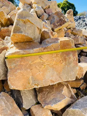 Caramel Dump Rock Stones 400-600mm (each)