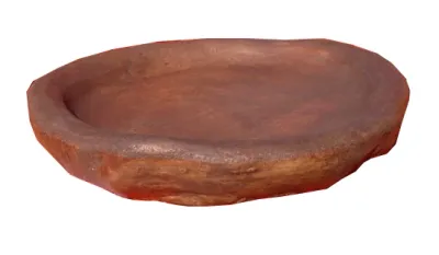 Water Bowl Painted -Width:490mm Length:570mm Height:70mm Depth:50mm 20kg