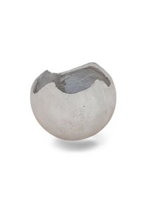 Garden Globe Round Pot Small Cement Finish - H350mm x W350mm - 7kg