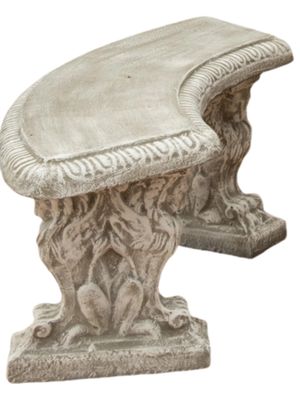 Corinth Table Set Whitewash Finish - 3 Benches TopWidth:1000mm TablePilarHeight:680mm 627kg