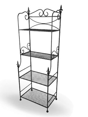Wrought Iron Four Tier Stand 1650mmx600mmx400mm