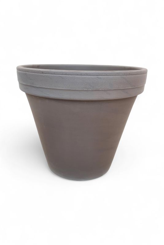 Flower Pot Basalt 22cm