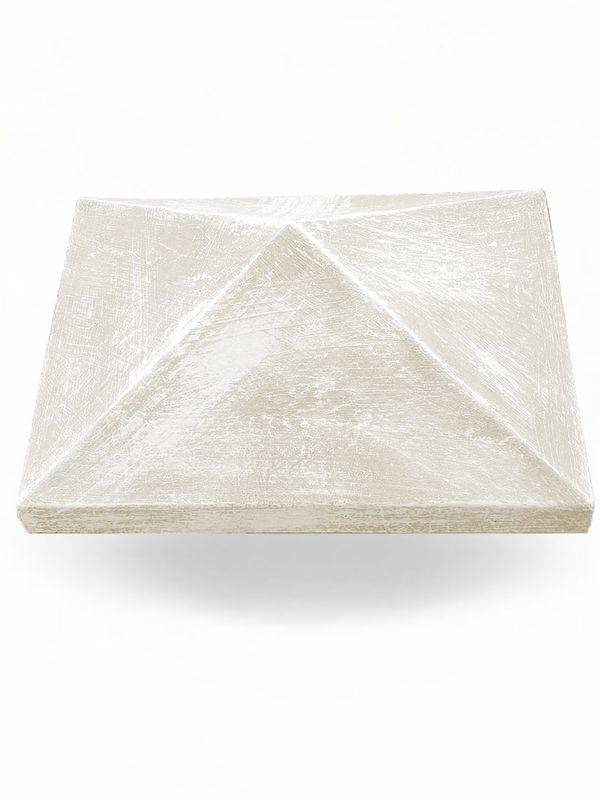 Pyramid Cap Whitewash Finish 330mm x 450mm x H250mm 27kg