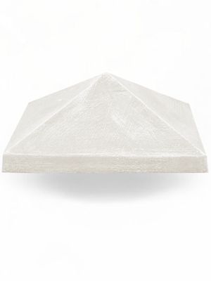 Pyramid Cap Whitewash Finish 380mm x 380mm xH110mm 20kg