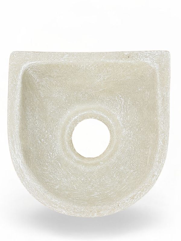 Concrete Gully Top Round Hole L:410mm W:400mm H:160mm 32kg