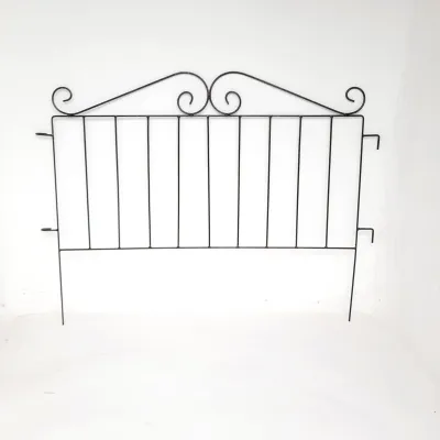 Wrought Iron Fence Curl Top "100cmx56cm"