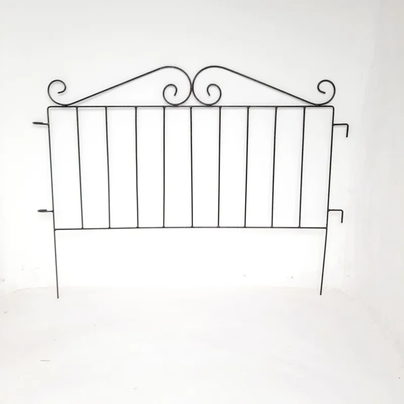Wrought Iron Fence Curl Top "100cmx56cm"