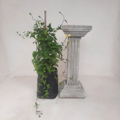 Square Fluted Pillar - H:645mm L:230 W:230mm 58kg