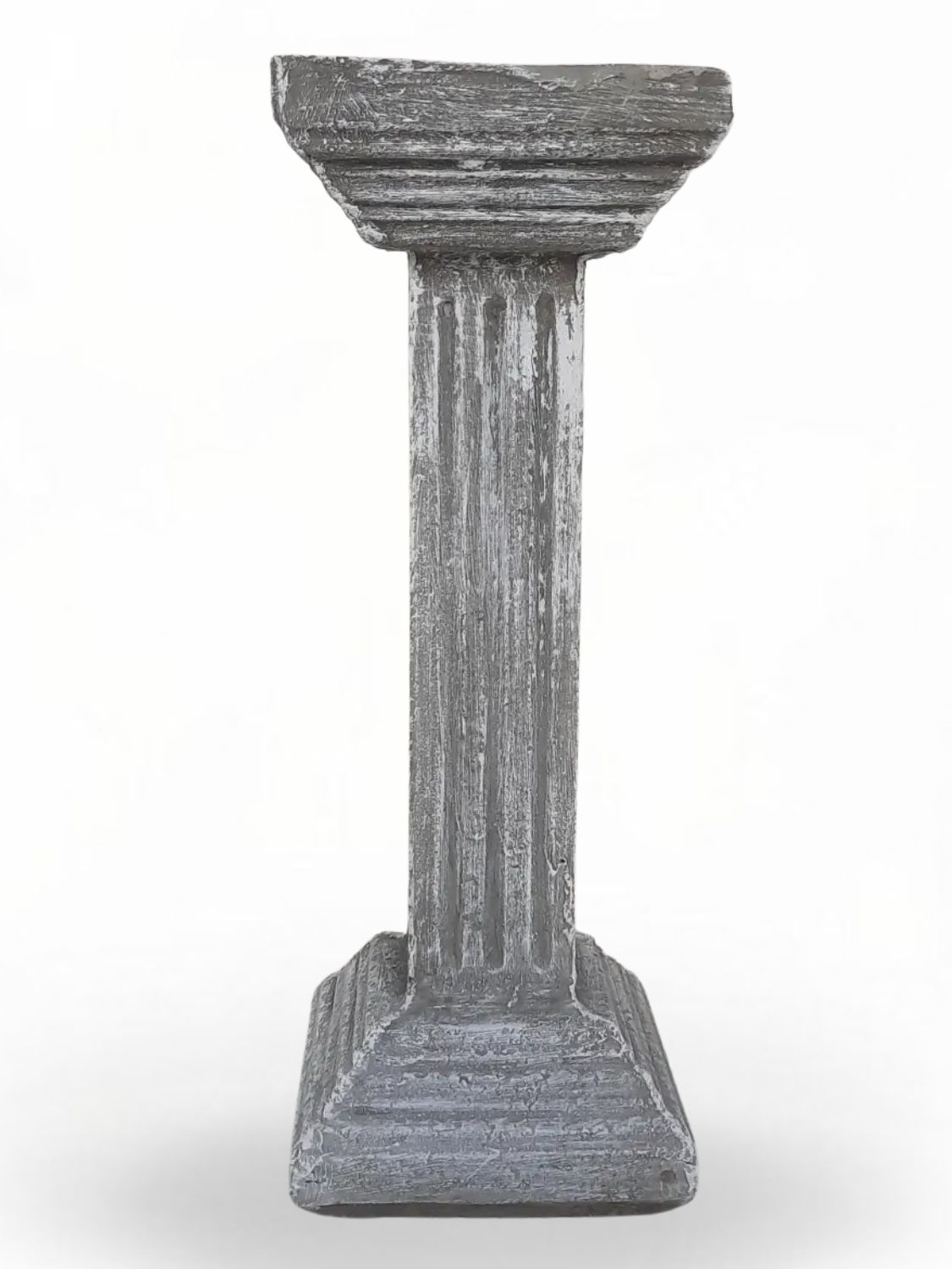 Square Fluted Pillar - H:645mm L:230 W:230mm 58kg