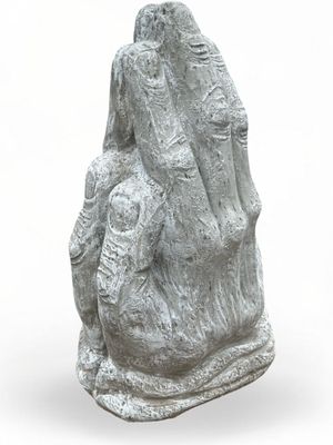 Prayer Hands Upright Whitewash Finish - L700mm x W480mm - 29kg