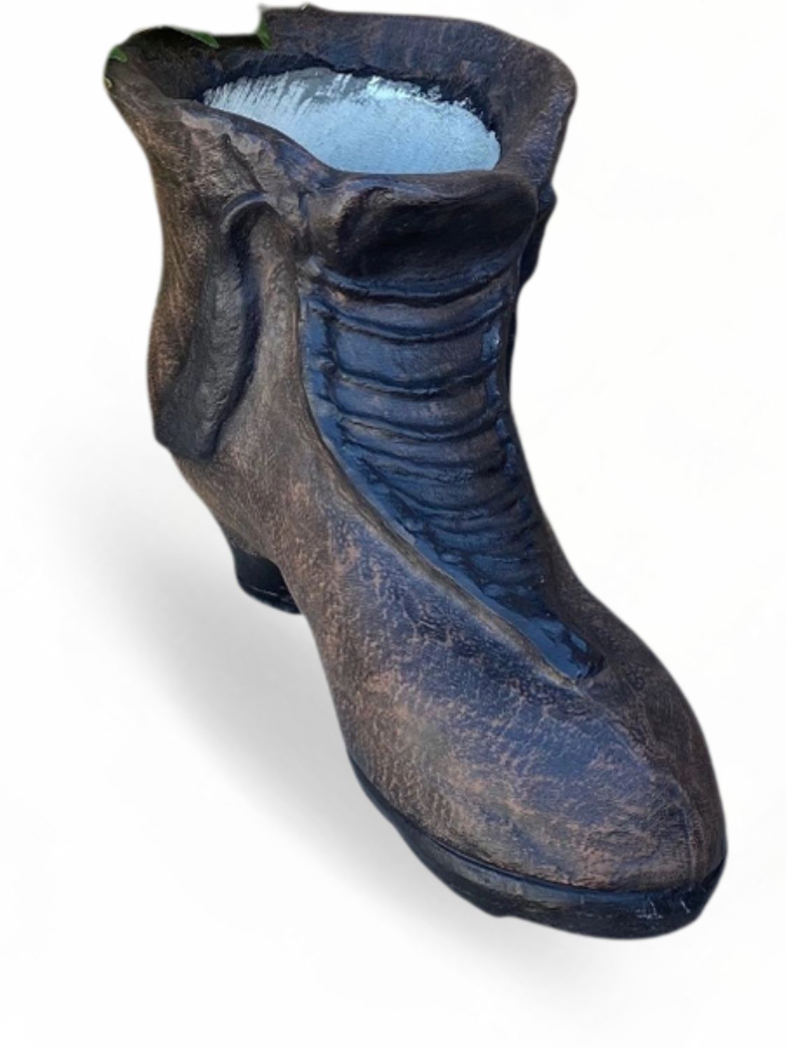 Shoe Planter Mecca Brown Finish - L560mm x H350mm x W310mm - 17kg Shoe Planter Mecca Brown Finish - L560mm x H350mm x W310mm - 17kg