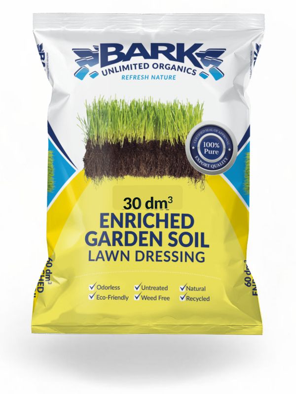 Bark Unlimited Enriched Garden Soil/Lawndressing  30dm³