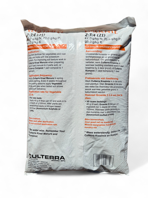 Culterra Vegetable Fertilizer 2:3:4 (21) 10kg