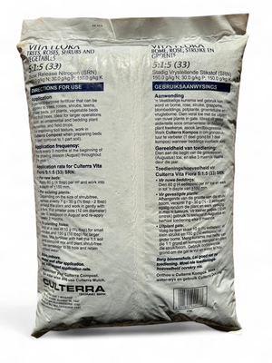 Culterra Vita Flora Fertilizer 5:1:5 (33) Slow release Nitrogen 10kg