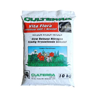 Culterra Vita Flora Fertilizer 5:1:5 (33) Slow release Nitrogen 10kg