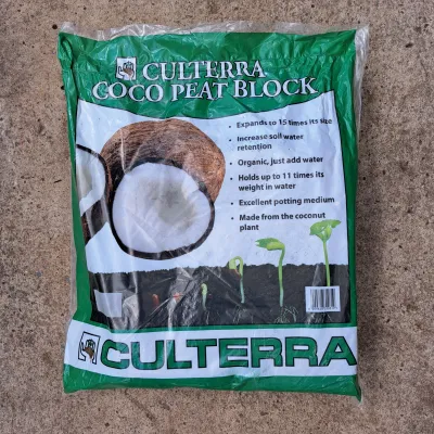 Culterra Coco Peat (Coir Fibre) Block Culterra Coco Peat (Coir Fibre) Block