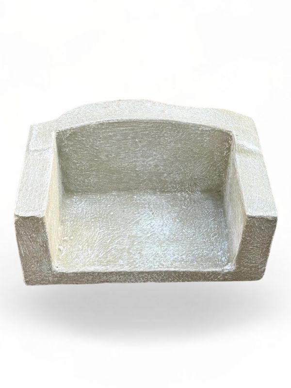 Retainer Wall Whitewash Finish L:470mm H:250mm D:300mm Thick:55mm 32.4kg