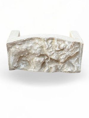 Retainer Wall Whitewash Finish L:470mm H:250mm D:300mm Thick:55mm 32.4kg