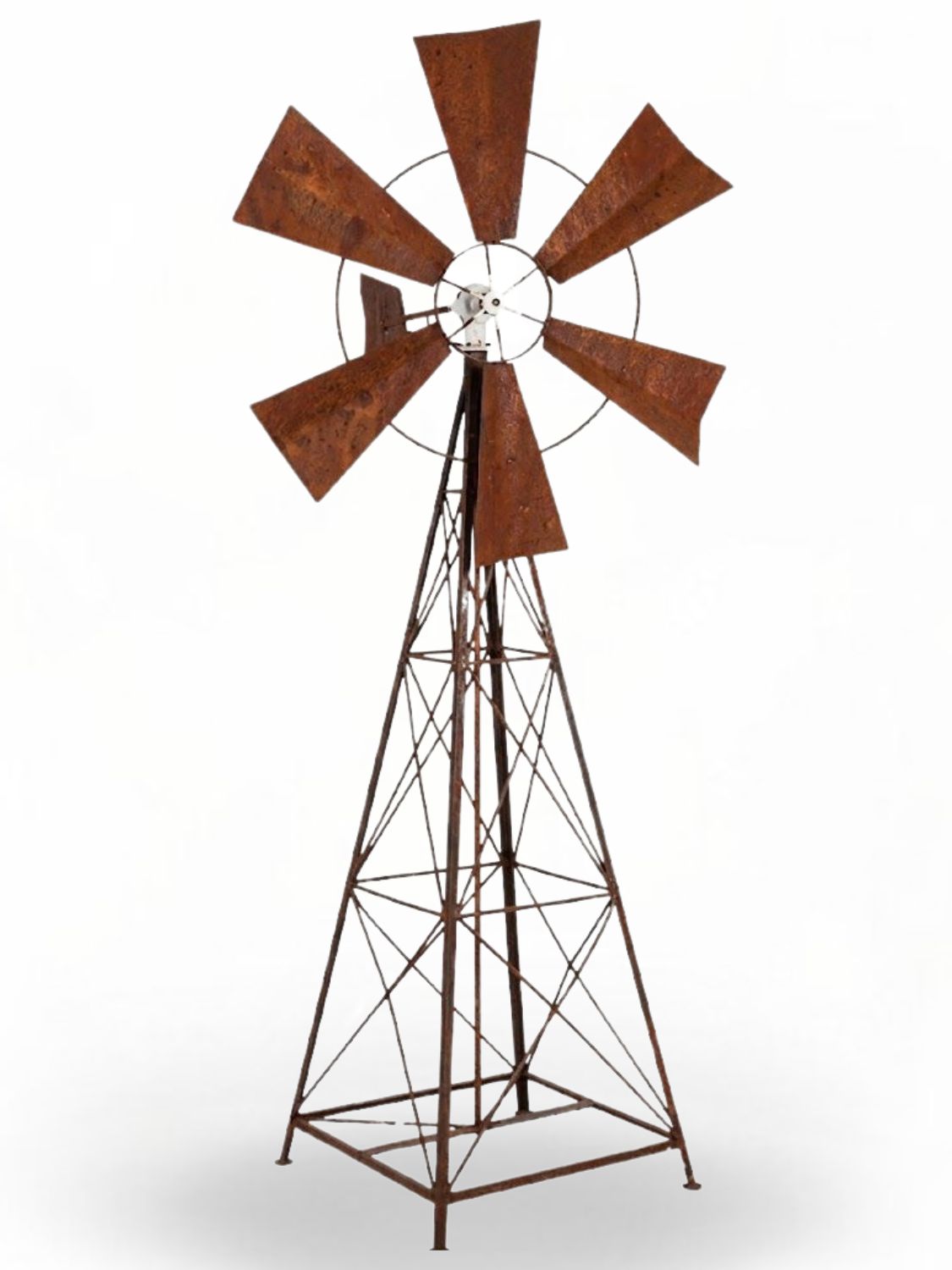 Raw Steel Windmill X-Large "Natural Rust" Height:245cm