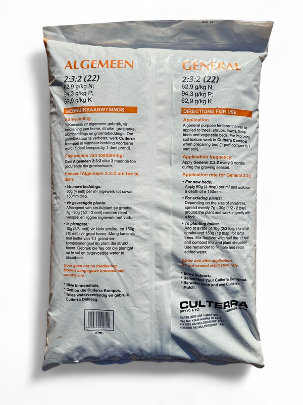 Culterra General Fertilizer 2:3:2 (22) 10kg