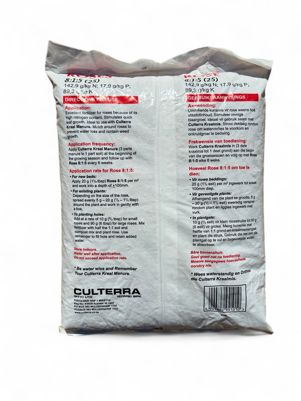 Culterra Rose Fertilizer 8:1:5 (25) 5kg