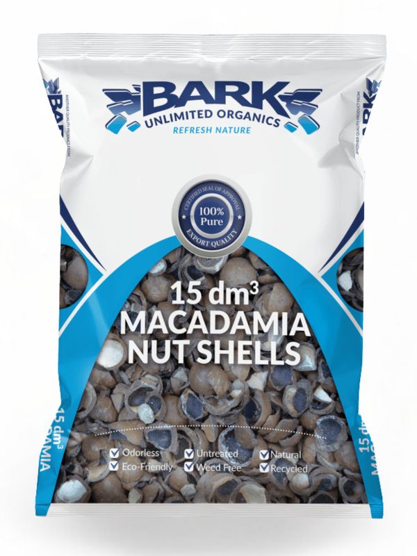 Bark Unlimited "Macadamia Nutshells" 15dm³