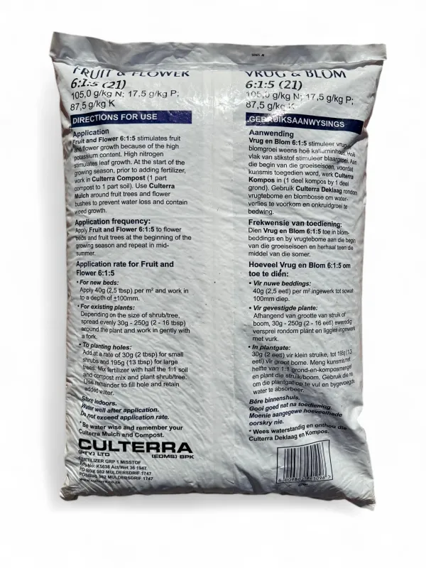 Culterra Fruit &amp; Flower 6:1:5 (21) 10kg