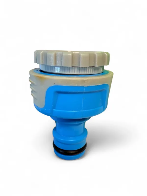 Garden Tap Adaptor 1/2-Amp 3/4-ABS Softgrip "Riger"