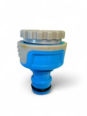 Garden Tap Adaptor 1/2-Amp 3/4-ABS Softgrip "Riger"