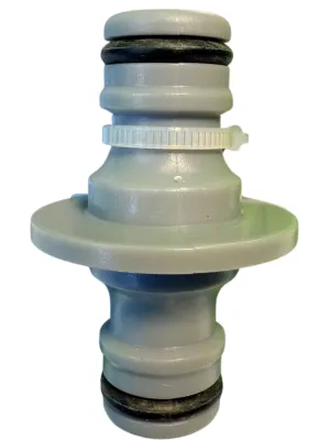 Garden Hose Coupling 2 Way "Rigger"