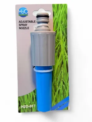 Garden Hose Nozzle Adjustable ABS Softgrip "Rigger"