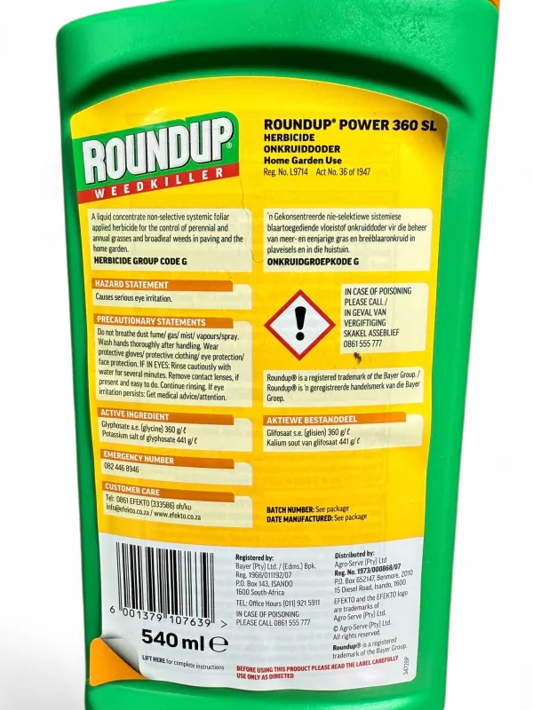 Roundup Weed Killer 540ml