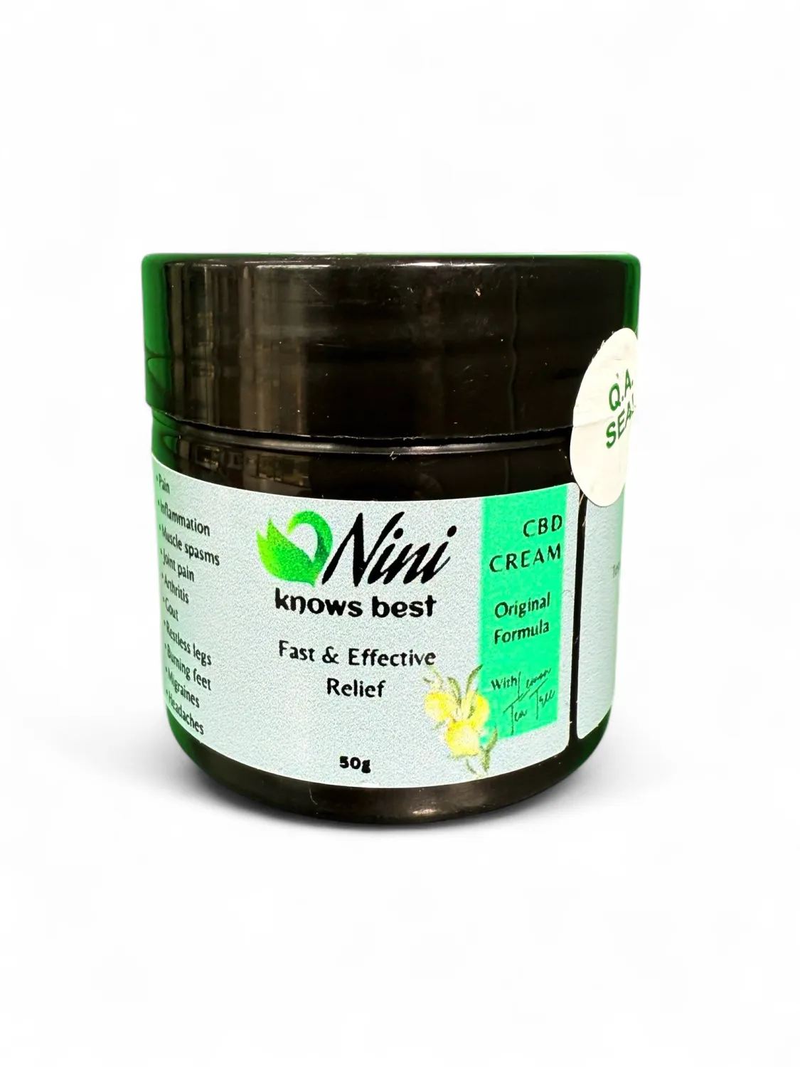 CBD Cream "With Lemon Tea Tree" 50g