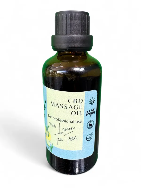 CBD Massage Oil"With Lemon Tea Tree" 50ml