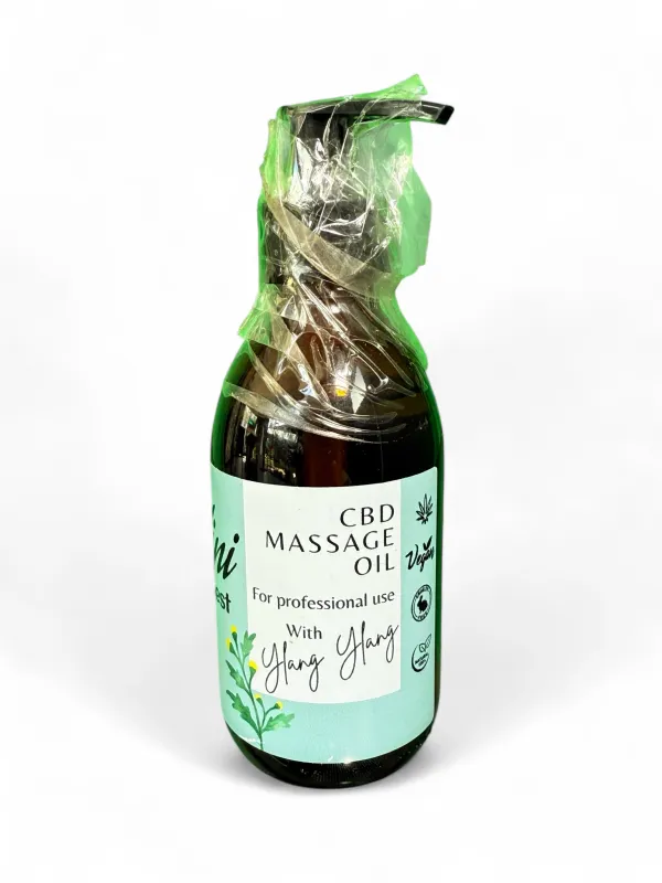 CBD Massage Oil "With Ylang Ylang" 200ml