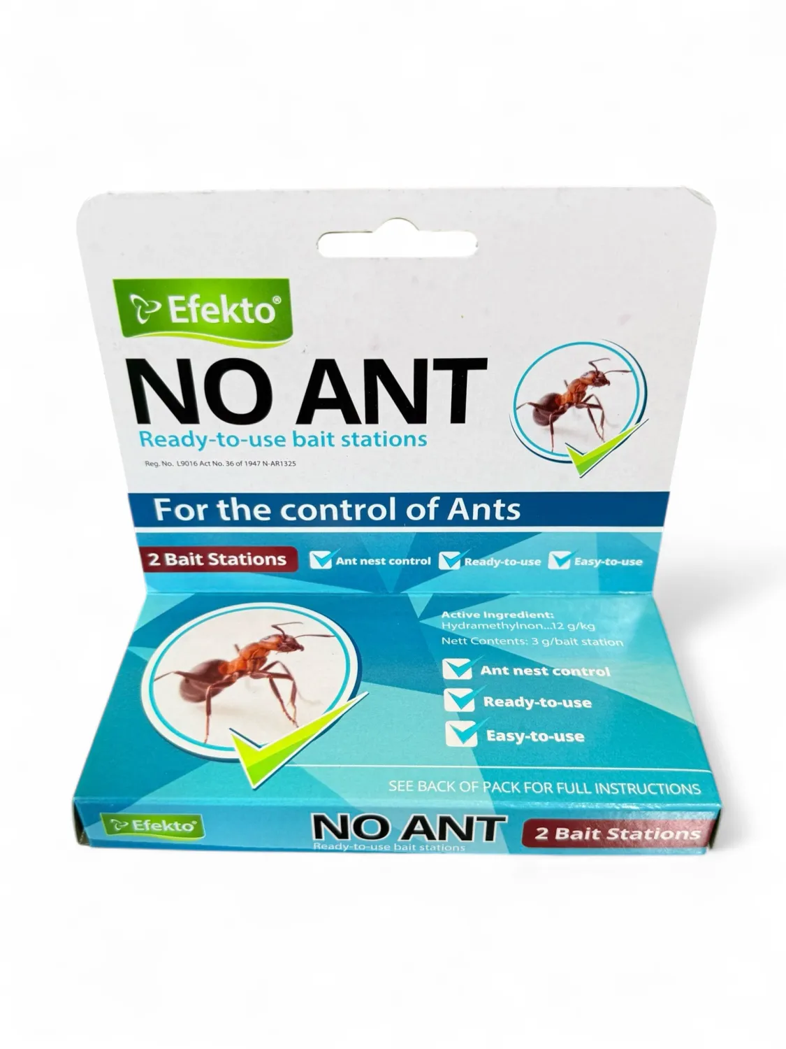 No Ant Bait Station 2Pack