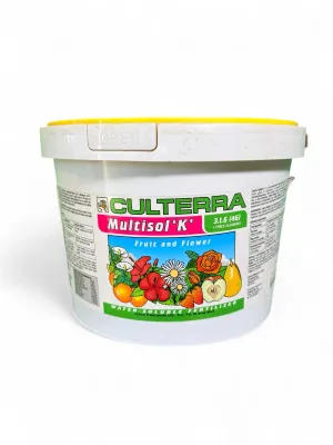 Multisol "K" 3.1.3 (46) Fruit &amp; Flower Water Soluble Tub 5Liter