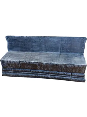 Single Fire Bench "Charcoal"(Seats Three People)