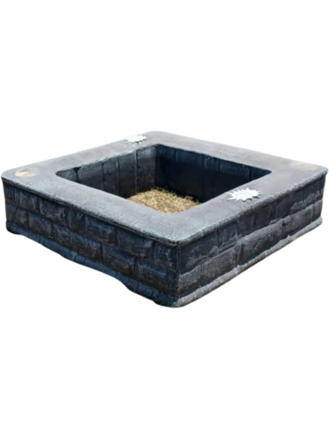 Square Firepit "Charcoal"