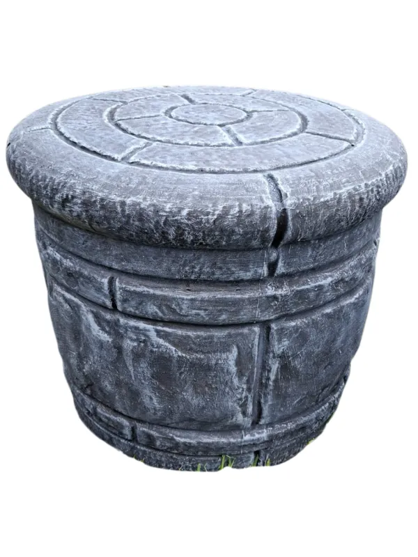Firepit Side Table "Charcoal"