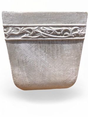 Pattern Planter Whitewash Finish 360-350mm 18kg
