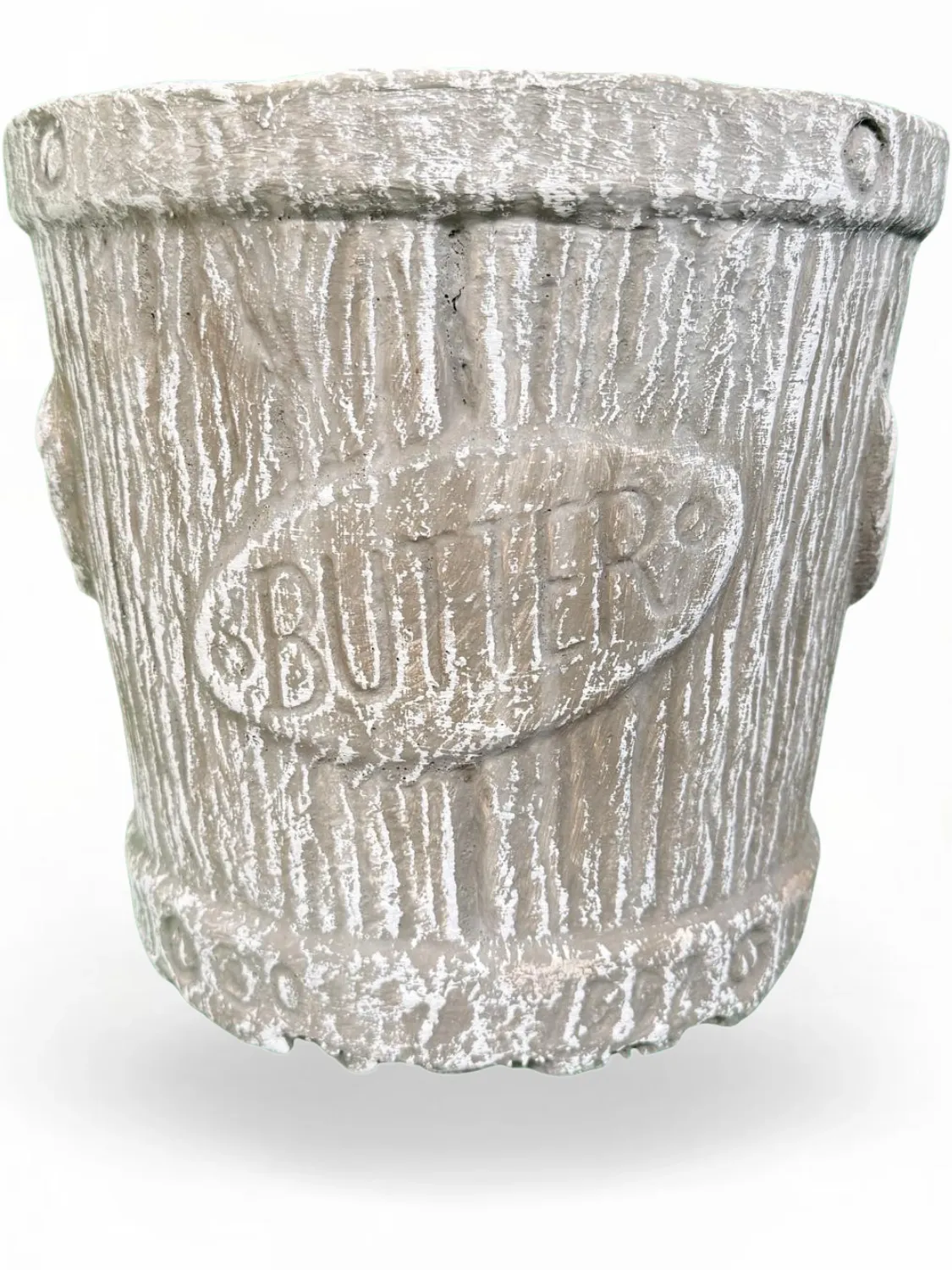 Butterpot Whitewash Finish 260-300mm 9kg